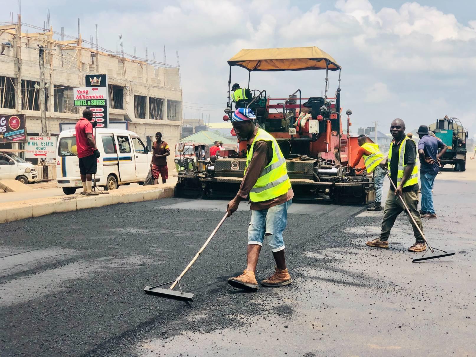 Road infrastructure and engineering activity in Benue State